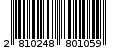Γραμμωτός κωδικός 2810248801059