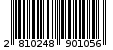 Γραμμωτός κωδικός 2810248901056