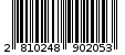 Γραμμωτός κωδικός 2810248902053
