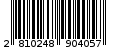 Γραμμωτός κωδικός 2810248904057