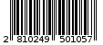 Γραμμωτός κωδικός 2810249501057