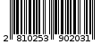 Γραμμωτός κωδικός 2810253902031