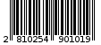 Γραμμωτός κωδικός 2810254901019