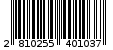 Γραμμωτός κωδικός 2810255401037