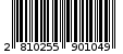 Γραμμωτός κωδικός 2810255901049