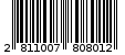 Γραμμωτός κωδικός 2811007808012