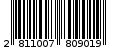Γραμμωτός κωδικός 2811007809019