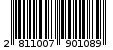 Γραμμωτός κωδικός 2811007901089