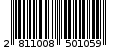 Γραμμωτός κωδικός 2811008501059