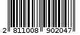 Γραμμωτός κωδικός 2811008902047