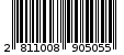 Γραμμωτός κωδικός 2811008905055