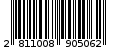Γραμμωτός κωδικός 2811008905062