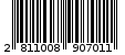 Γραμμωτός κωδικός 2811008907011