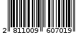Γραμμωτός κωδικός 2811009607019