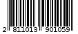 Γραμμωτός κωδικός 2811013901059