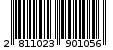 Γραμμωτός κωδικός 2811023901056